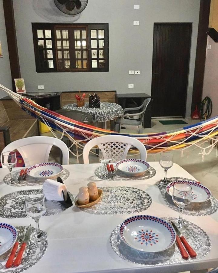 Paz e Mar Beach House em Massaguaçu Caraguatatuba Extérieur photo
