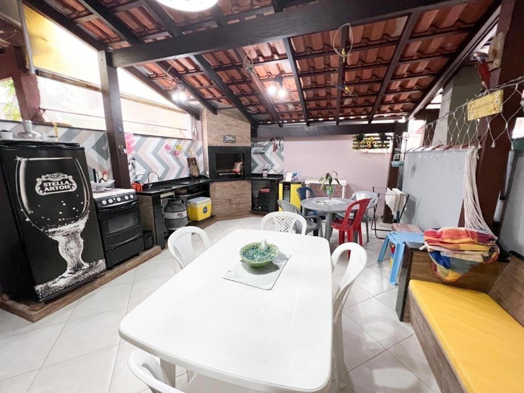 Paz e Mar Beach House em Massaguaçu Caraguatatuba Extérieur photo